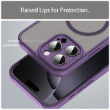 Husa pentru iPhone 16 Pro Max, Techsuit HaloFrost II MagSafe, auriu