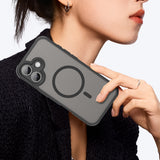 Husa pentru iPhone 17, Techsuit HaloFrost II MagSafe, auriu