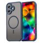 Husa pentru iPhone 17, Techsuit HaloFrost II MagSafe, bleumarin