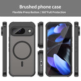 Husa pentru Google Pixel 9, Techsuit HaloFrost II MagSafe, mov