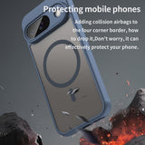 Husa pentru Google Pixel 9, Techsuit HaloFrost II MagSafe, bleumarin