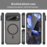 Husa pentru Google Pixel 9 Pro, Techsuit HaloFrost II MagSafe, mov