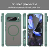Husa pentru Google Pixel 9 Pro, Techsuit HaloFrost II MagSafe, mov