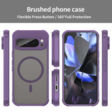 Husa pentru Google Pixel 9 Pro, Techsuit HaloFrost II MagSafe, mov