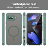 Husa pentru Google Pixel 9a, Techsuit HaloFrost II MagSafe, mov