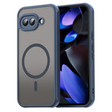 Husa pentru Google Pixel 9a, Techsuit HaloFrost II MagSafe, bleumarin