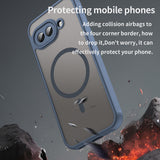Husa pentru Google Pixel 9a, Techsuit HaloFrost II MagSafe, bleumarin