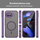 Husa pentru Google Pixel 9a, Techsuit HaloFrost II MagSafe, mov
