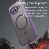 Husa pentru Google Pixel 9a, Techsuit HaloFrost II MagSafe, mov