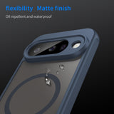 Husa pentru Google Pixel 10, Techsuit HaloFrost II MagSafe, bleumarin