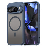 Husa pentru Google Pixel 10 Pro, Techsuit HaloFrost II MagSafe, bleumarin