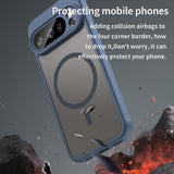 Husa pentru Google Pixel 10 Pro, Techsuit HaloFrost II MagSafe, bleumarin