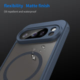 Husa pentru Google Pixel 10 Pro, Techsuit HaloFrost II MagSafe, bleumarin