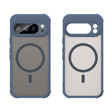 Husa pentru Google Pixel 10 Pro, Techsuit HaloFrost II MagSafe, bleumarin