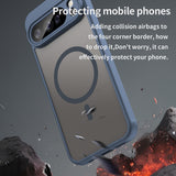 Husa pentru Google Pixel 10 Pro XL, Techsuit HaloFrost II MagSafe, bleumarin