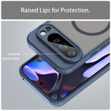Husa pentru Google Pixel 10 Pro XL, Techsuit HaloFrost II MagSafe, bleumarin