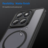 Husa pentru Motorola Edge 60 Fusion, Techsuit HaloFrost II MagSafe, mov