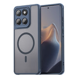 Husa pentru Motorola Edge 60 Fusion, Techsuit HaloFrost II MagSafe, bleumarin