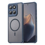 Husa pentru Motorola Edge 60 Fusion, Techsuit HaloFrost II MagSafe, bleumarin