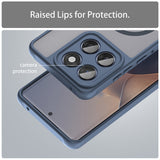 Husa pentru Motorola Edge 60 Fusion, Techsuit HaloFrost II MagSafe, bleumarin
