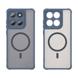 Husa pentru Motorola Edge 60 Fusion, Techsuit HaloFrost II MagSafe, bleumarin