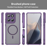 Husa pentru Motorola Edge 60 Fusion, Techsuit HaloFrost II MagSafe, mov
