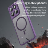 Husa pentru Motorola Edge 60 Fusion, Techsuit HaloFrost II MagSafe, mov