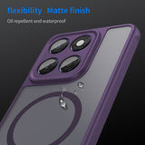 Husa pentru Motorola Edge 60 Fusion, Techsuit HaloFrost II MagSafe, mov