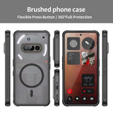 Husa pentru Nothing Phone (3a), Techsuit HaloFrost II MagSafe, mov