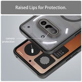Husa pentru Nothing Phone (3a), Techsuit HaloFrost II MagSafe, mov