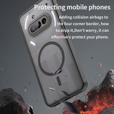 Husa pentru Nothing Phone (3a), Techsuit HaloFrost II MagSafe, mov