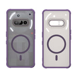 Husa pentru Nothing Phone (3a), Techsuit HaloFrost II MagSafe, mov