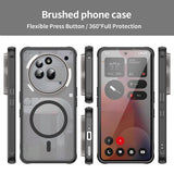 Husa pentru Nothing Phone (3a) Pro, Techsuit HaloFrost II MagSafe, mov