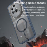 Husa pentru Nothing Phone (3a) Pro, Techsuit HaloFrost II MagSafe, bleumarin