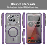Husa pentru Nothing Phone (3a) Pro, Techsuit HaloFrost II MagSafe, mov