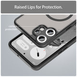 Husa pentru Nothing CMF Phone 2 Pro, Techsuit HaloFrost II MagSafe, mov