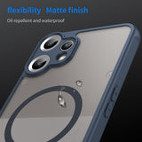 Husa pentru Nothing CMF Phone 2 Pro, Techsuit HaloFrost II MagSafe, bleumarin