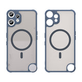 Husa pentru Nothing CMF Phone 2 Pro, Techsuit HaloFrost II MagSafe, bleumarin