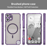 Husa pentru Nothing CMF Phone 2 Pro, Techsuit HaloFrost II MagSafe, mov
