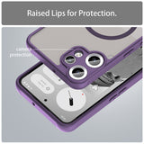 Husa pentru Nothing CMF Phone 2 Pro, Techsuit HaloFrost II MagSafe, mov
