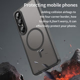 Husa pentru Sony Xperia 1 VII, Techsuit HaloFrost II MagSafe, mov