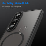 Husa pentru Sony Xperia 1 VII, Techsuit HaloFrost II MagSafe, mov