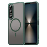 Husa pentru Sony Xperia 1 VII, Techsuit HaloFrost II MagSafe, mov