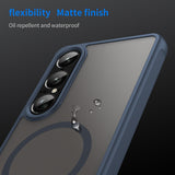 Husa pentru Sony Xperia 1 VII, Techsuit HaloFrost II MagSafe, bleumarin