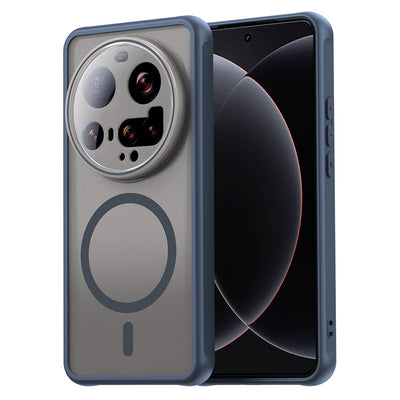 Husa pentru Xiaomi 15 Ultra, Techsuit HaloFrost II MagSafe, bleumarin