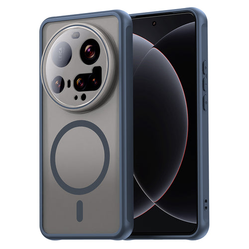 Husa pentru Xiaomi 15 Ultra, Techsuit HaloFrost II MagSafe, bleumarin