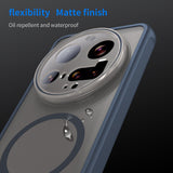 Husa pentru Xiaomi 15 Ultra, Techsuit HaloFrost II MagSafe, bleumarin
