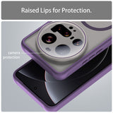 Husa pentru Xiaomi 15 Ultra, Techsuit HaloFrost II MagSafe, mov