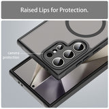 Husa pentru Samsung Galaxy S24 Ultra, Techsuit HaloFrost II MagSafe, mov