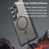 Husa pentru Samsung Galaxy S24 Ultra, Techsuit HaloFrost II MagSafe, mov